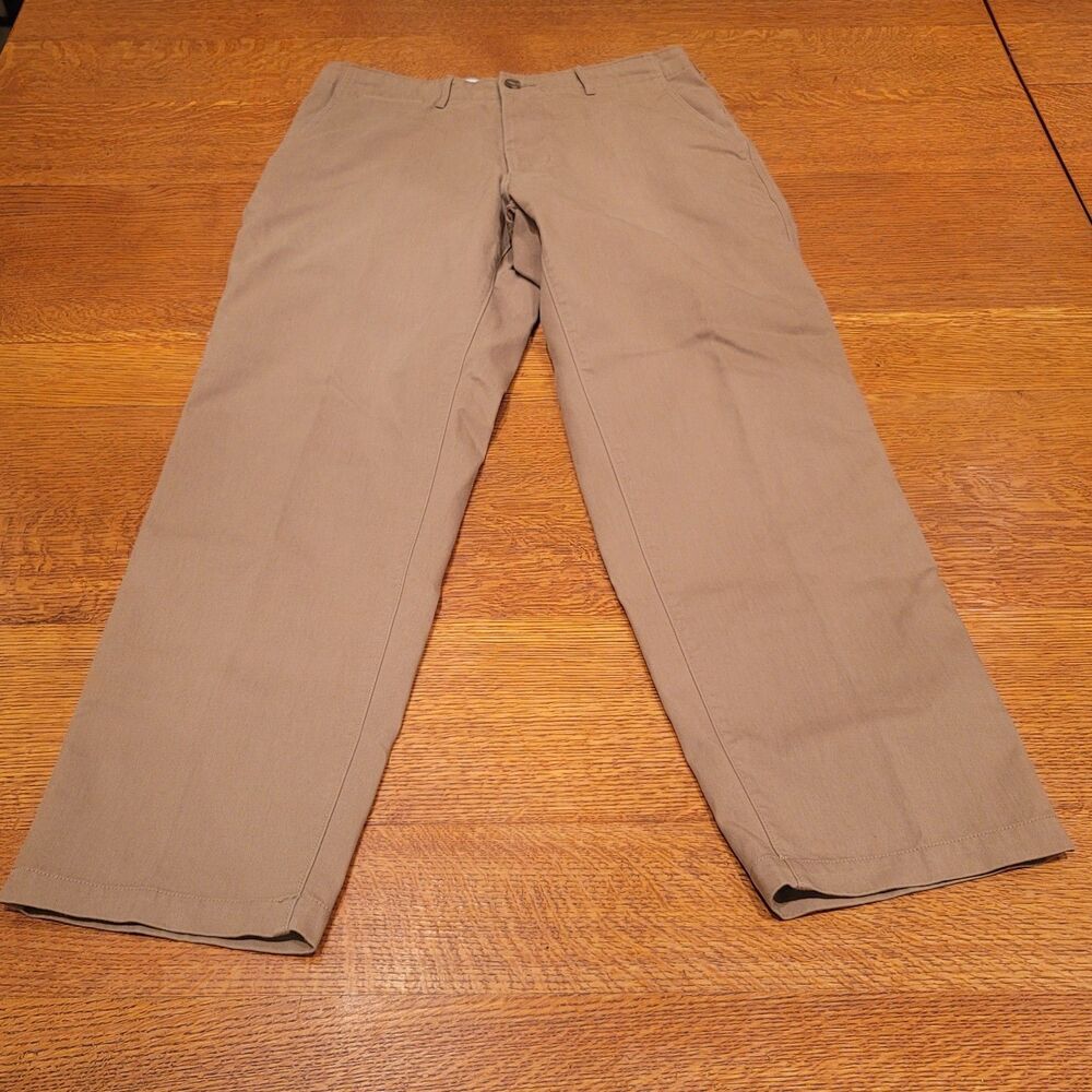 Uniqlo U Regular Fit Chino Pants Brown Size 32